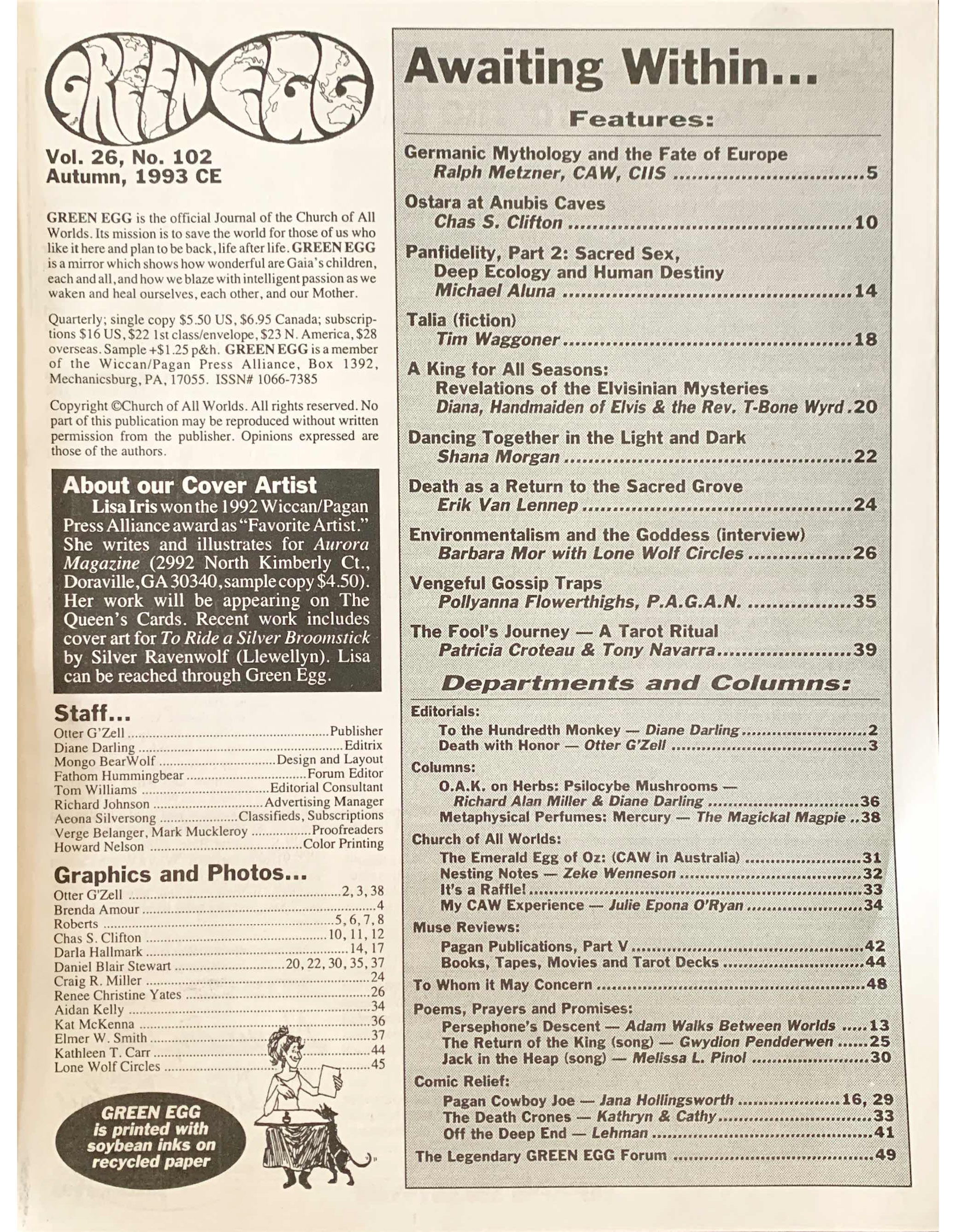 GE 102 Table of Contents