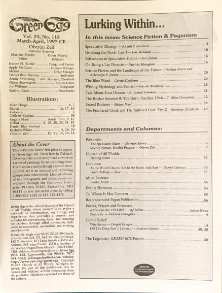 GE 118 Table of Contents