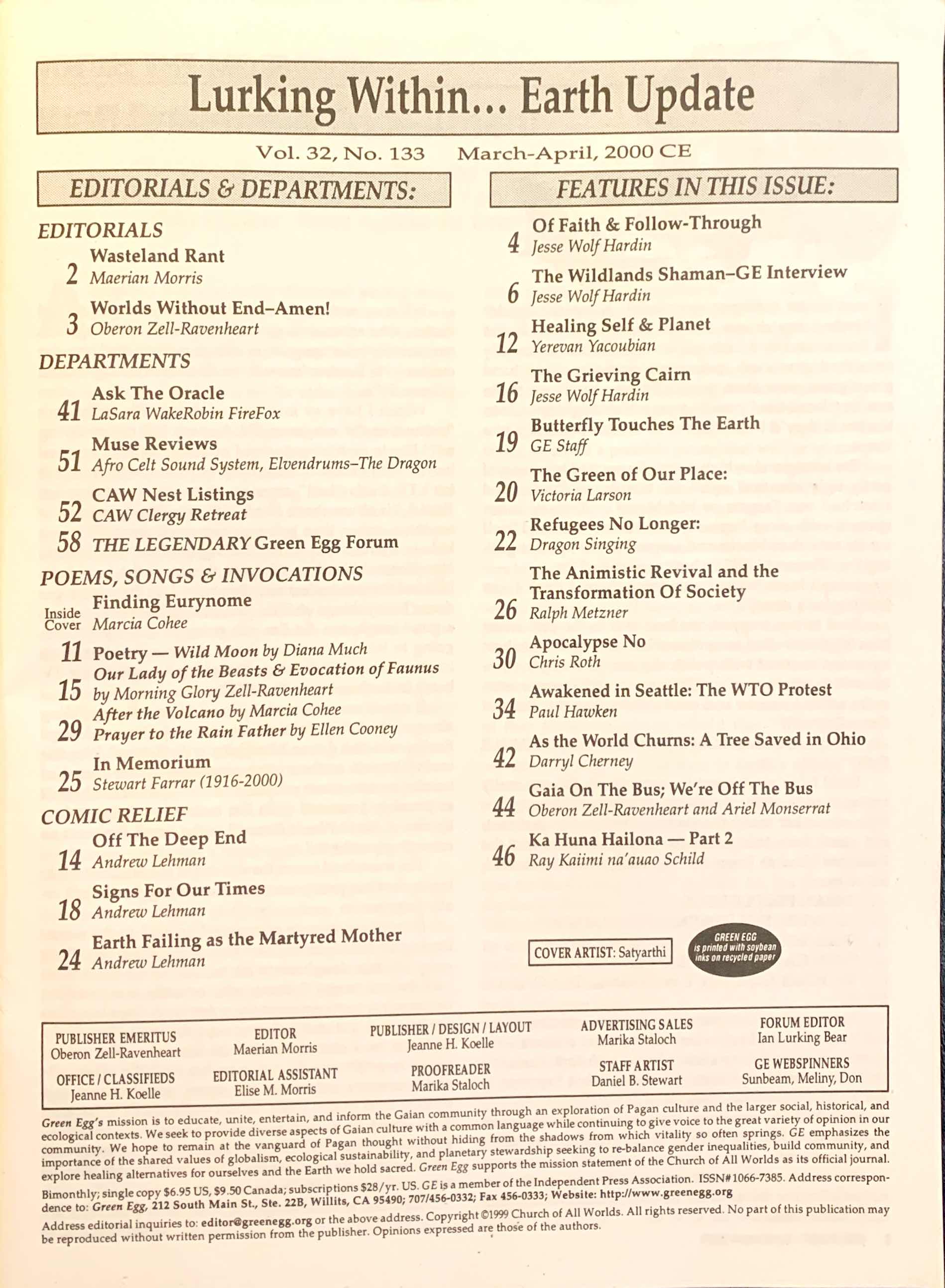 GE 133 Table of Contents