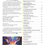 Green Egg 185 Spring 2024 Table of Contents Page 1