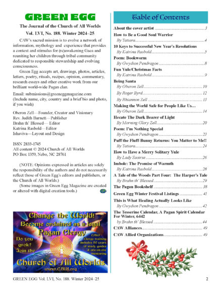 GE 188 Table of Contents