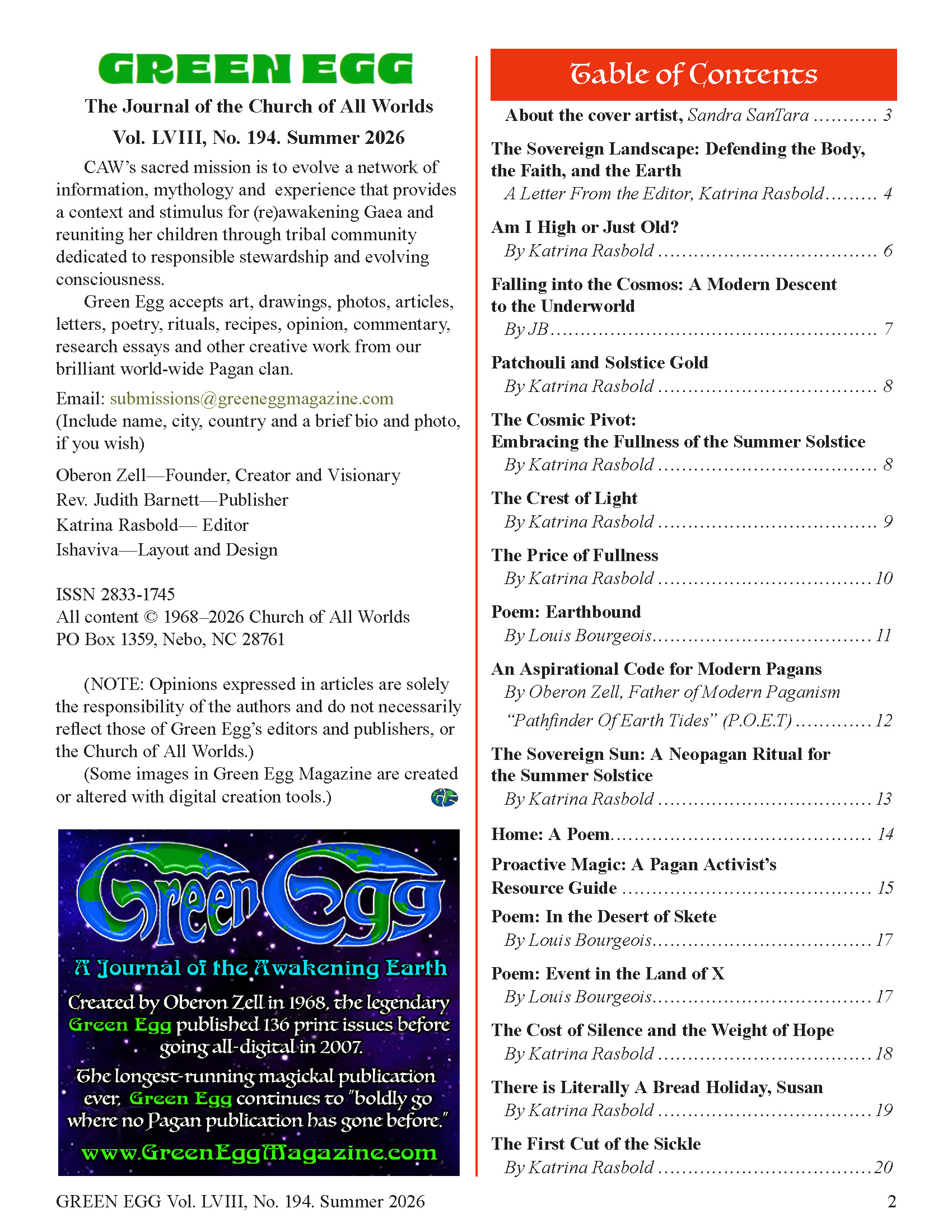 GE 194 TOC 1
